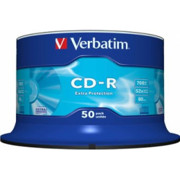 CD-R диск Verbatim 700Mb 52x 43351 (50 шт.)