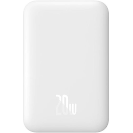 Внешний аккумулятор Baseus Magnetic Wireless PPCX020002 6000mAh (белый)