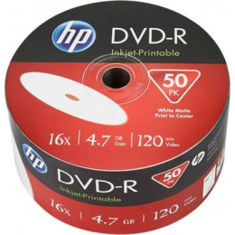 DVD-R диск HP 4.7Gb 16x 69302 (50 шт.)