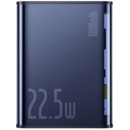 Внешний аккумулятор Baseus Explorer Series Digital Display Fast Charge 22.5W 10000mAh (синий)