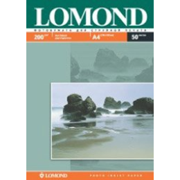 Фотобумага Lomond Матовая двухсторонняя A4 200 г/кв.м. 50 листов (0102033)