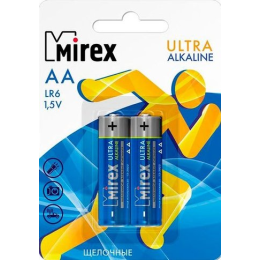 Батарейка Mirex Ultra Alkaline AA 2 шт LR6-E2