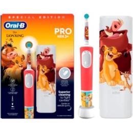 Электрическая зубная щетка Oral-B Vitality Pro Kids D103.413.2KX Lion King с футляром