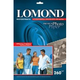 Фотобумага Lomond Суперглянцевая A4 260 г/кв.м. 20 листов (1103101)