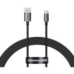 Кабель Baseus Superior Series Fast Charging USB Type-A - USB Type-C (1 м, черный)