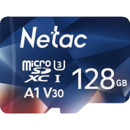 Карта памяти Netac microSDXC P500 Ultra 128GB