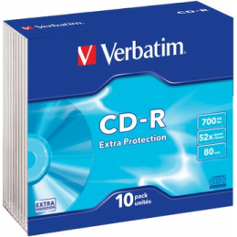 CD-R диск Verbatim 700Mb 52x 43415 (10 шт.)