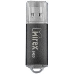 USB Flash Mirex UNIT BLACK 8GB (13600-FMUUND08)