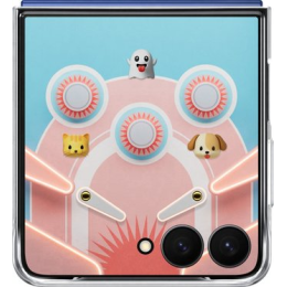 Чехол для телефона Samsung Flipsuit Case для Samsung Galaxy Z Flip7 (прозрачный)