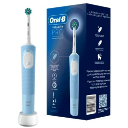 Электрическая зубная щетка Oral-B Vitality Pro D103.413.3 Protect X Clean D103.413.3 (голубой)