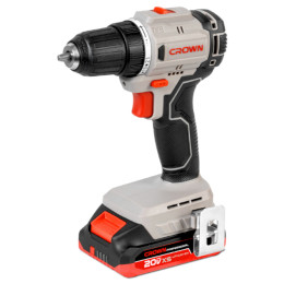 Дрель-шуруповерт аккумуляторная CROWN CT21104XS-2 BMC