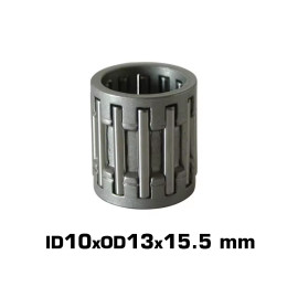 Подшипник поршня игольчатый (сепаратор) бензотриммера BC-430, dxDxB, 10x13x15,5 мм (40, ИНД.УП)