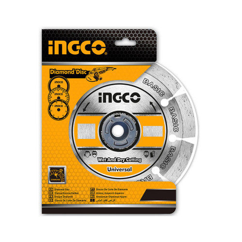 Диск алмазный отрезной DMD012302 230мм сегмент INGCO