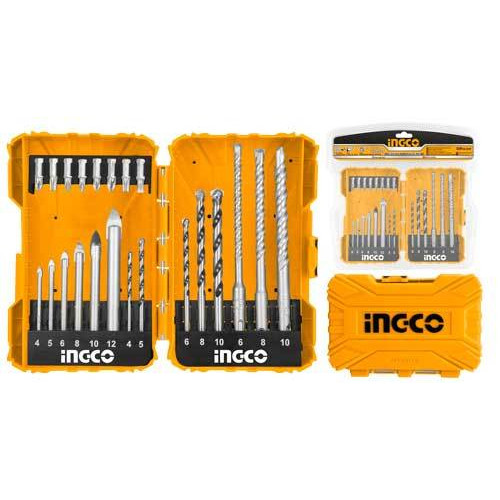 Набор сверл и бит 22 шт. INGCO AKDL12201