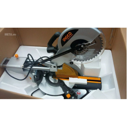 Торцовочная пила с протяжкой 1800Вт 254мм INGCO BM2S18004 INDUSTRIAL