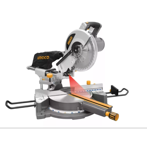 Торцовочная пила с протяжкой 1800Вт 254мм INGCO BM2S18004 INDUSTRIAL