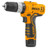 Аккумуляторная ударный шуруповерт 12B 20Нм 18+1+1 INGCO CIDLI1232