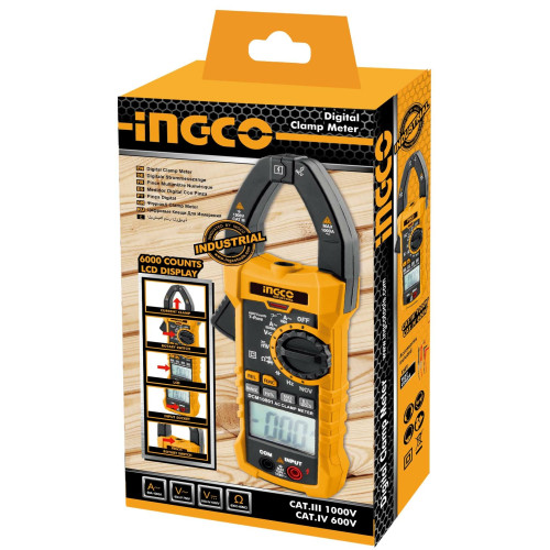 Мультиметр цифровой INGCO DCM10001 INDUSTRIAL