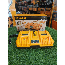 Двойное зарядное устройство 2х20B 4A+4А INGCO FCLI2082 INDUSTRIAL