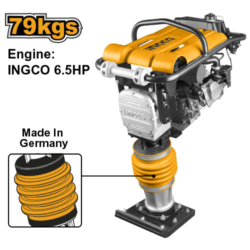 Вибротрамбовка 4,8 кВт 6,5 л.с INGCO GRT75-2 INDUSTRIAL