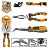 Тонкогубцы изогнутые 160мм SUPER INGCO HHBNP28160 INDUSTRIAL