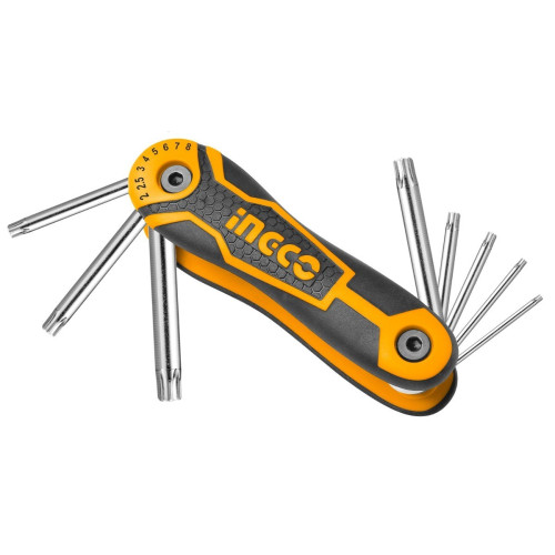 Набор шестигранников TORX T9-T40 INGCO HHK14083 INDUSTRIAL