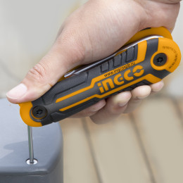 Набор шестигранников TORX T9-T40 INGCO HHK14083 INDUSTRIAL