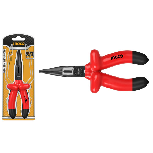 Длинногубцы диэлектрические 200 мм INGCO HILNP01200