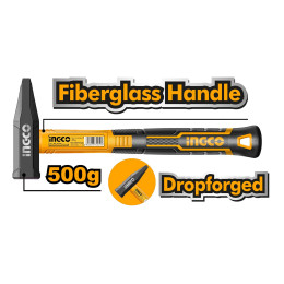 Молоток слесарный 500 гр. INGCO HMH8180500 INDUSTRIAL