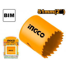 Коронка биметаллическая 51 мм INGCO HSB10511