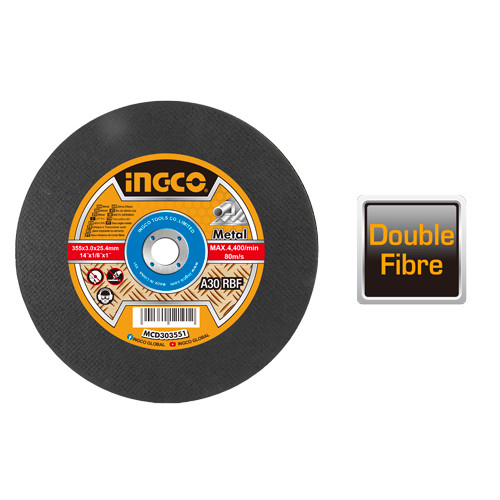 Круг отрезной 41 355х3х25.4 A 30 RBF INGCO MCD303551
