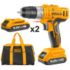 Аккумуляторный шуруповерт 16.8В 28Нм 15+1 INGCO CDLI1612 STANDARD