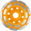 Чашка алмазная шлифовальная двухрядная 125х22 мм INGCO CGW021251