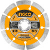Диск алмазный сегментный 125х10х2,2х22мм INGCO DMD011251 INDUSTRIAL