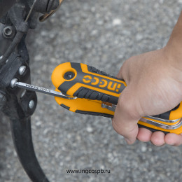 Набор шестигранников с шаром 2-8 мм INGCO HHK14082 INDUSTRIAL