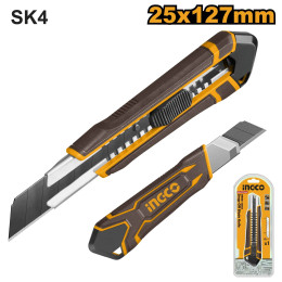 Нож канцелярский 25х200 мм SUPER INGCO HKNS112505 INDUSTRIAL