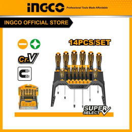 Набор отвëрток 14 шт INGCO HKSD1428