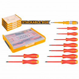 Набор изолированных отверток 10 пред. INGCO HKTV01S101 INDUSTRIAL