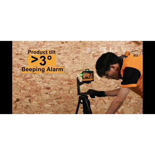 Лазерный нивелир 3D, 30м INGCO INDUSTRIAL HLL255245