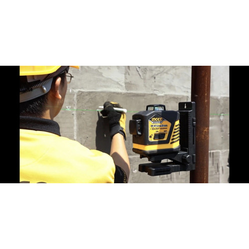 Лазерный нивелир 3D, 30м INGCO INDUSTRIAL HLL255245