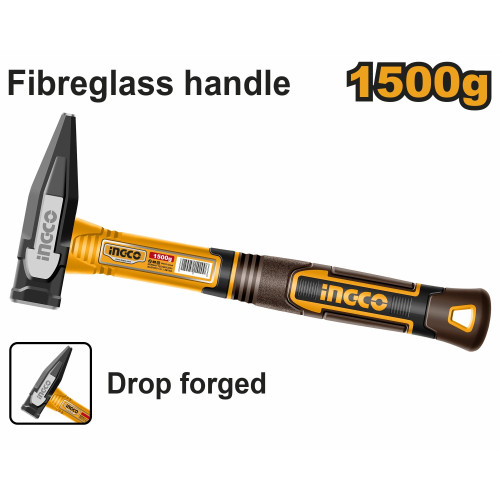 Молоток слесарный 1500 гр. SUPER INGCO HMH821500