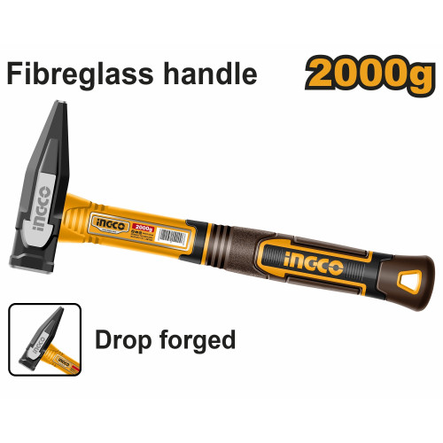 Молоток слесарный 2000 гр. SUPER INGCO HMH822000