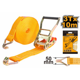 Стяжной ремень с храповиком 3 т, 10 м INGCO HRSP3101