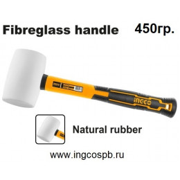 Киянка резиновая 450 гр. INGCO HRUH8316