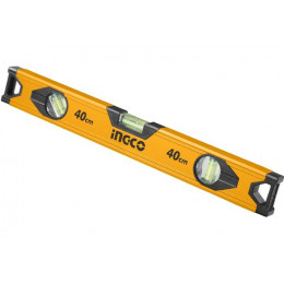 Строительный алюминиевый уровень 40 см INGCO HSL18040
