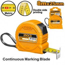 Рулетка 8x25мм INGCO HSMT39825-1 SUPER SELECT