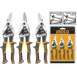 Набор ножниц по металлу 250 мм INGCO HTSNK0110