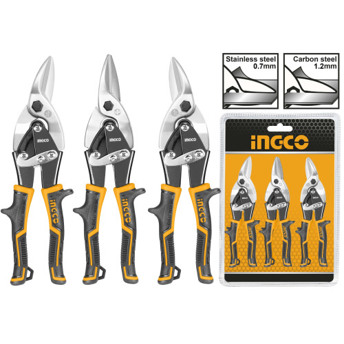 Набор ножниц по металлу 250 мм INGCO HTSNK0110