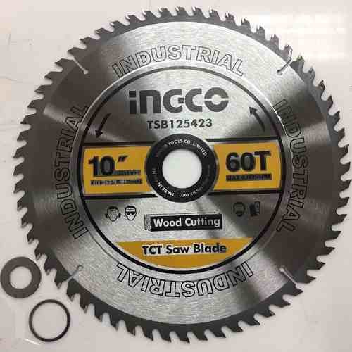 Диск пильный по дереву TCT 254х30 мм 60Т INGCO TSB125423 INDUSTRIAL