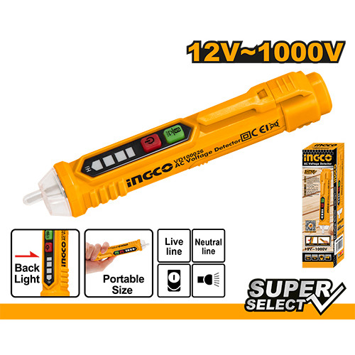 Бесконтактный детектор напряжения INGCO VD100026 SUPER SELECT